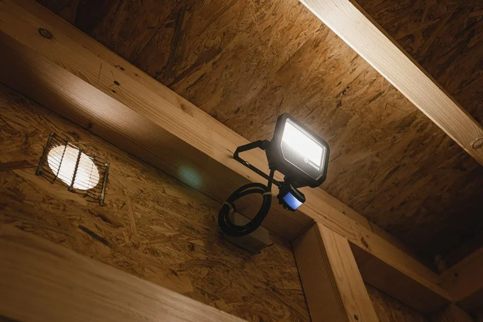 Bachtelweiher Lage - Beleuchtung