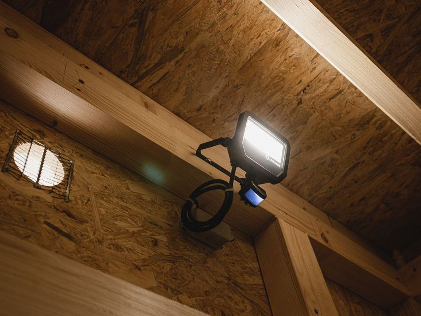 Bachtelweiher Lage - Beleuchtung